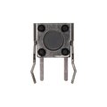 C&K Components Keypad Switch, 1 Switches, Spst, Momentary-Tactile, 0.05A, 12Vdc, 2.55N, 5 Pcb Hole Cnt, Solder PTS645TK43LFS
